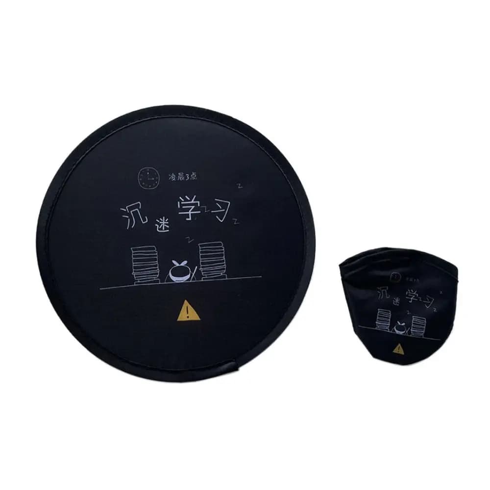 Portable Collapsible Flying Disk Fan