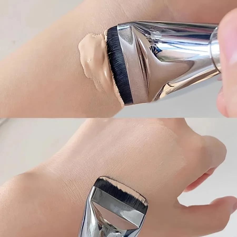 Beauty makeup tools one-word foundation brush do not eat powder flat head base makeup brush makeup brush