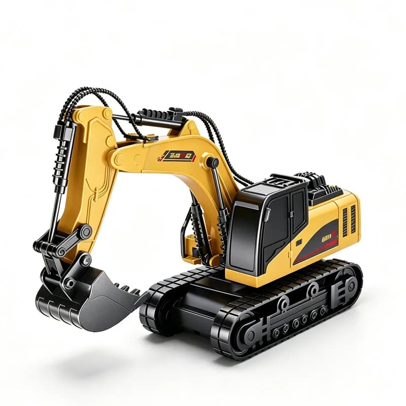 Remote Control Construction Vehicle Toy Set