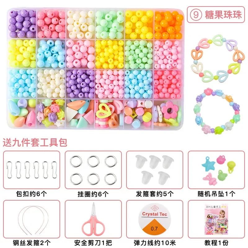 Polymer Clay Jewelry Making Kit with Beads