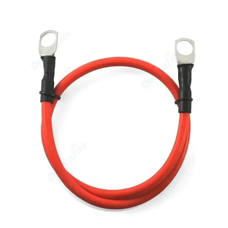 Battery Cable Silicone Wire with Ring Lugs