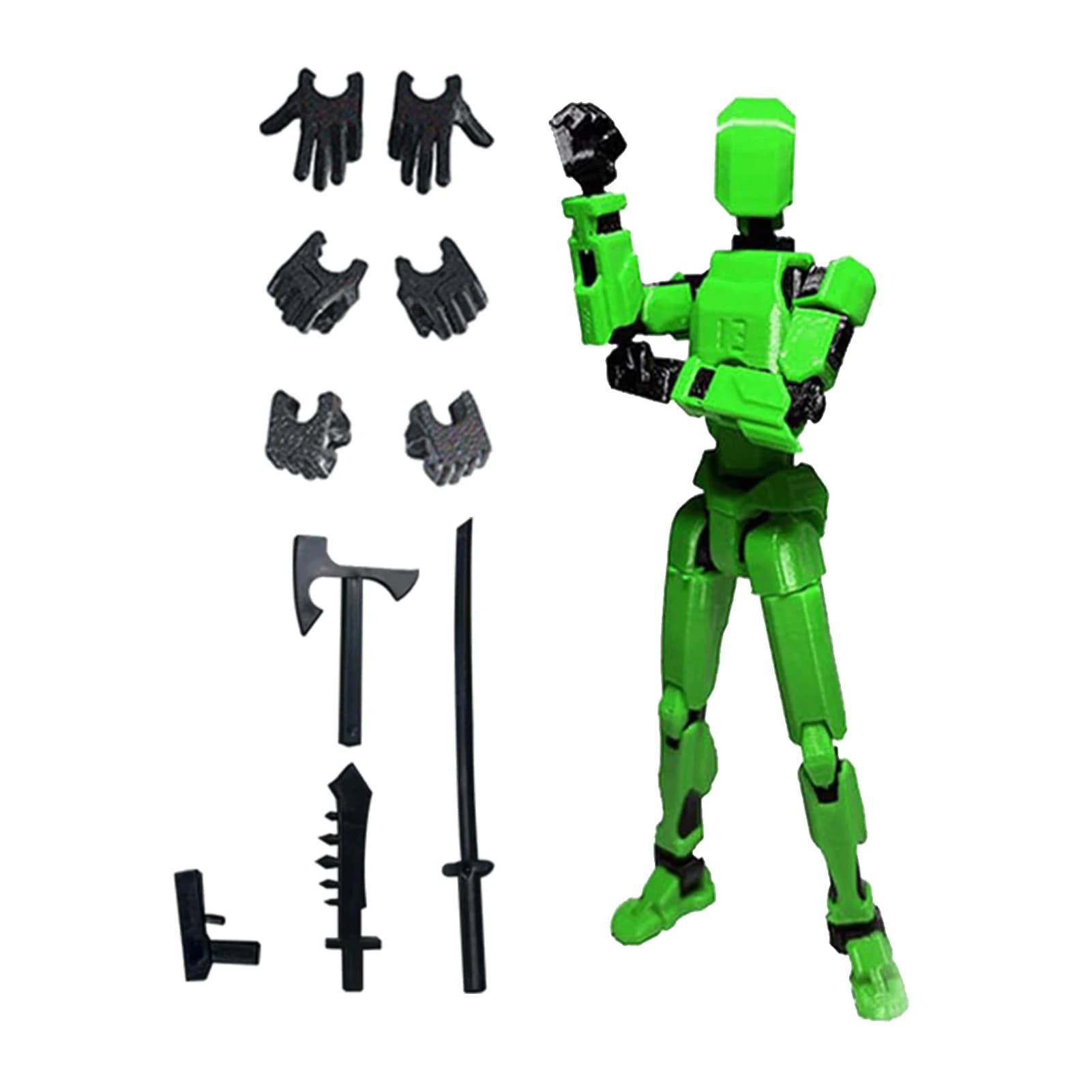 Full Joint Poseable Action Figure 13-Articulated