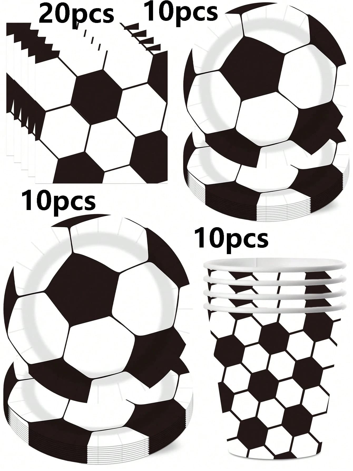 Football Party Tableware Set