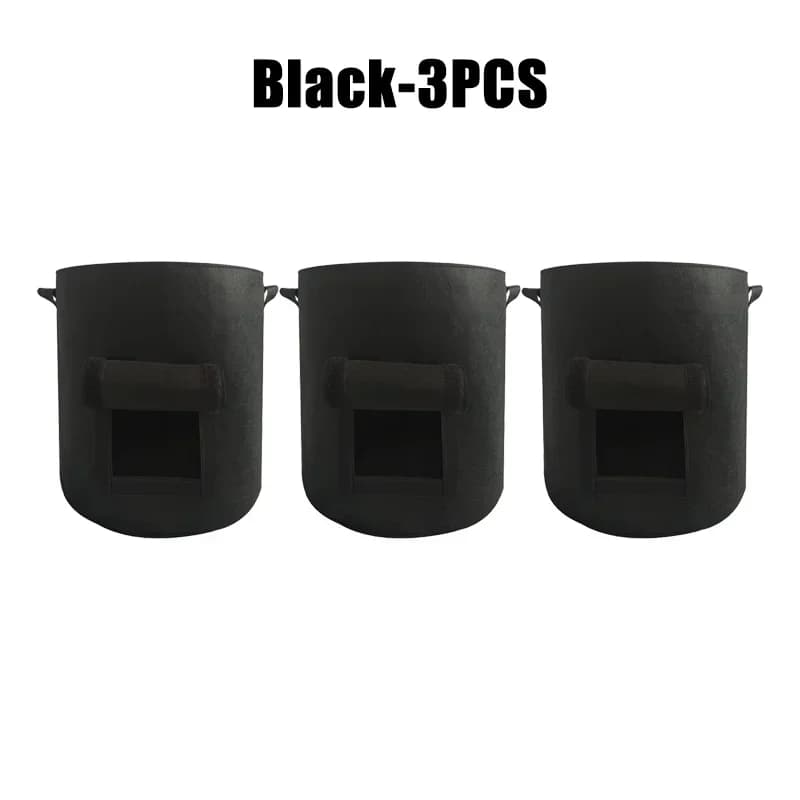 10 Gallon Grow Bags with Harvest Windows