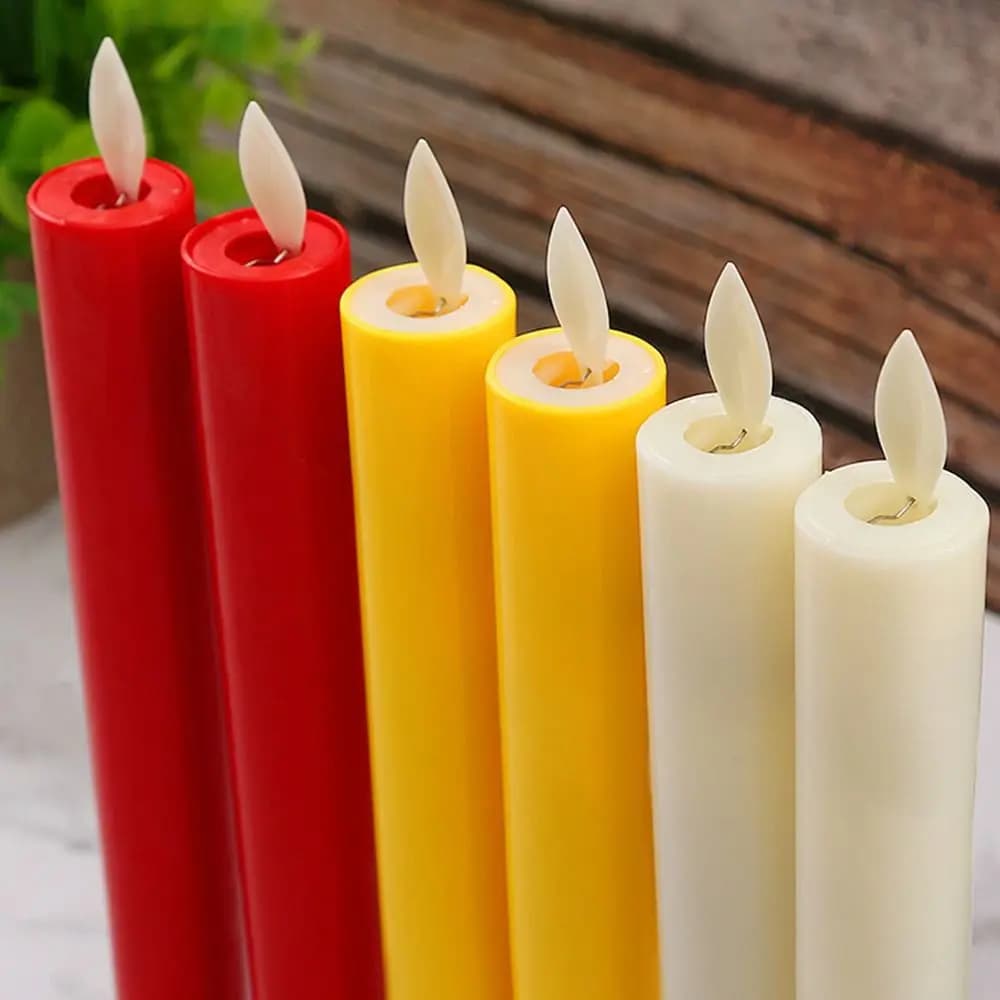 Flameless LED Taper Candles