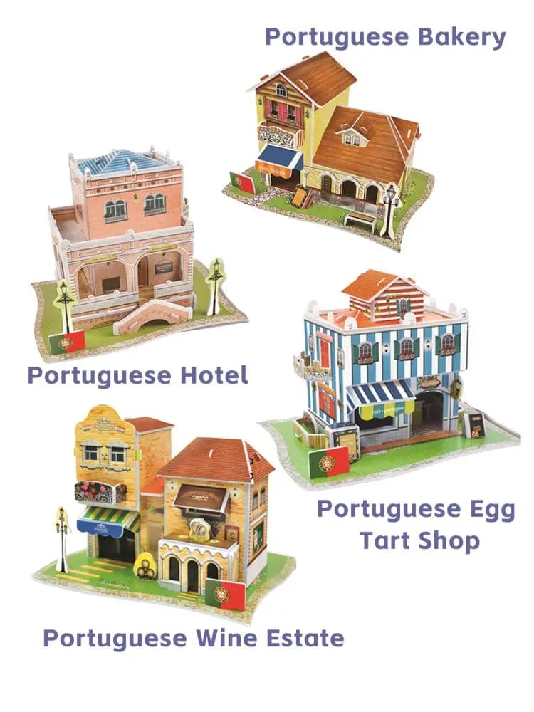 3D Jigsaw Puzzle Building Toy