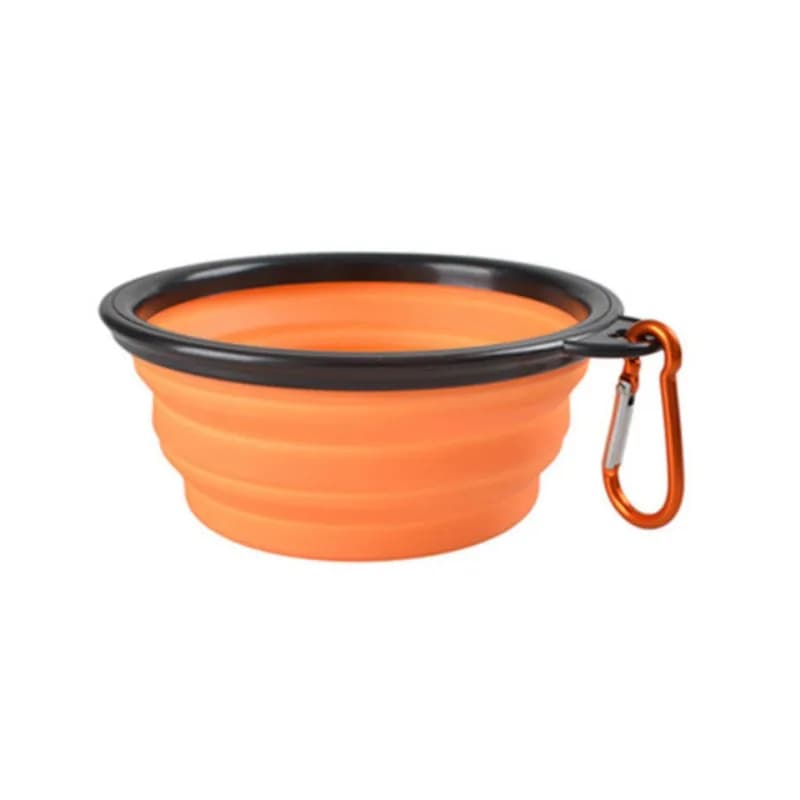 Collapsible Pet Food and Water Bowl
