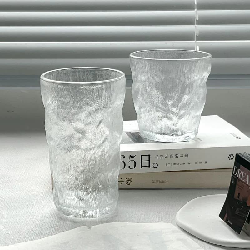 Glacier Pattern Drinking Glass