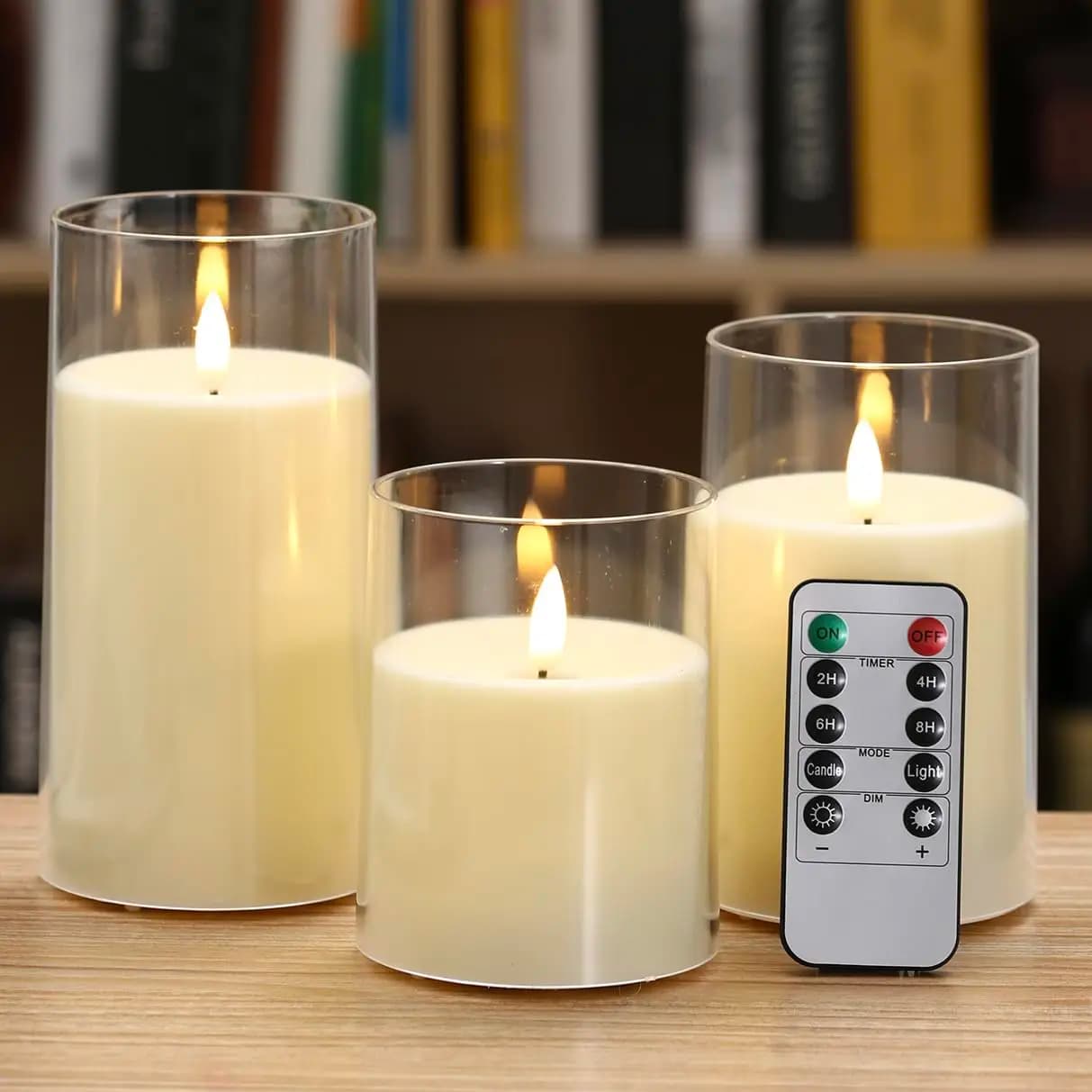 Flameless LED Candles with Remote and Timer