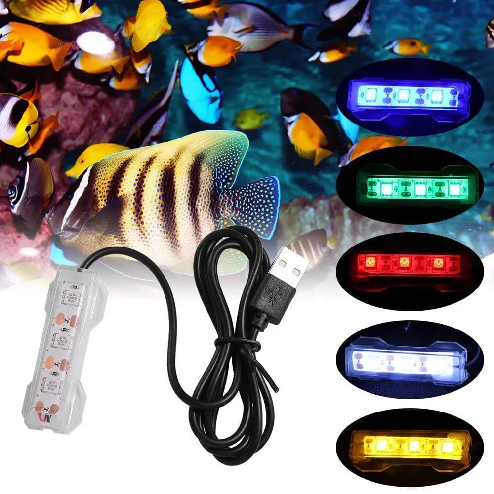 LED Light For Fish Tank Lamps LED Lighting Fish Tank Light Tank Aquarium Accessories Aquarium Lamps Aquatic Plant Light