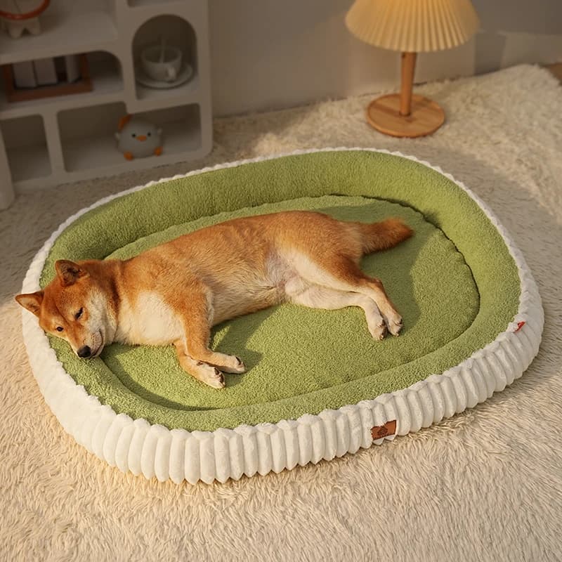 Winter Orthopedic Dog Bed with Egg Crate Foam