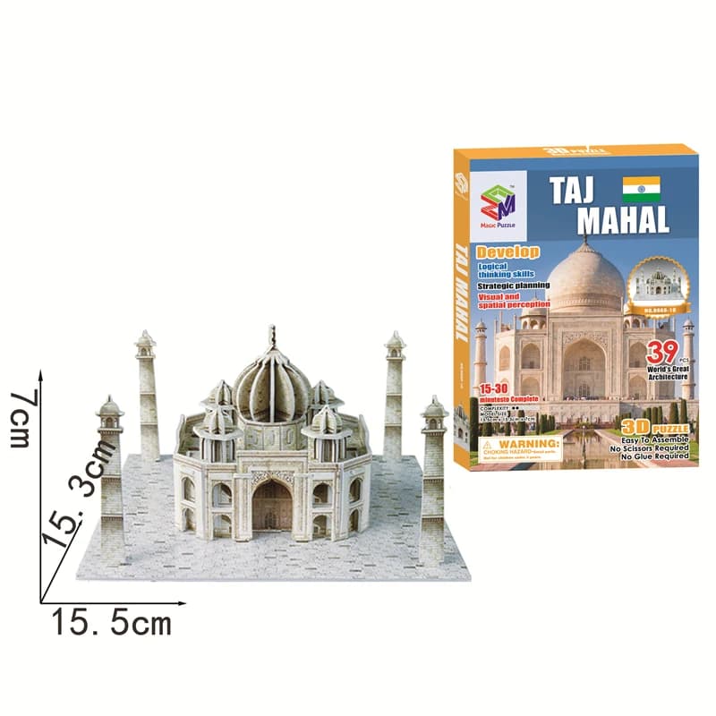 3D Jigsaw Puzzle Building Toy
