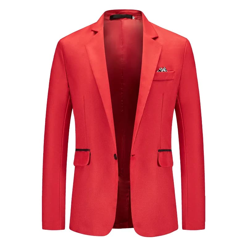 Men's Single Button Summer Blazer