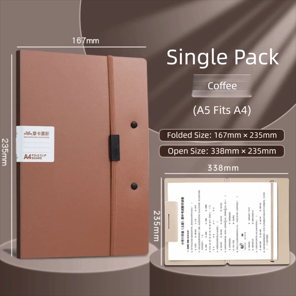 Foldable A4 to A5 File Folder