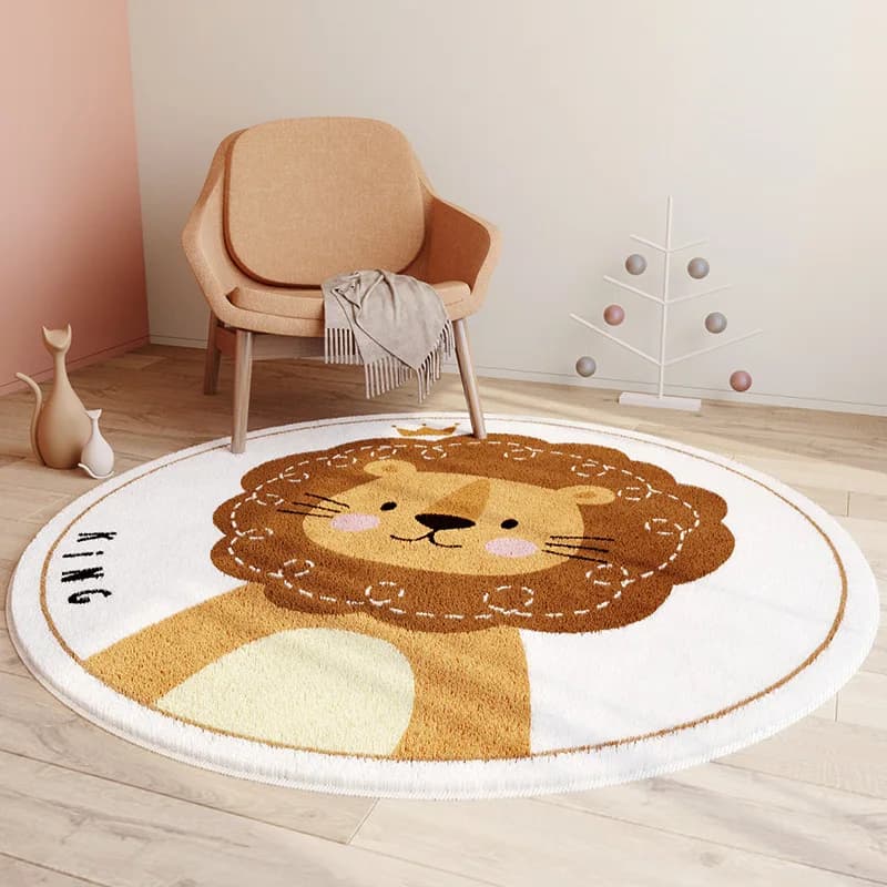 Cartoon Round Area Rug