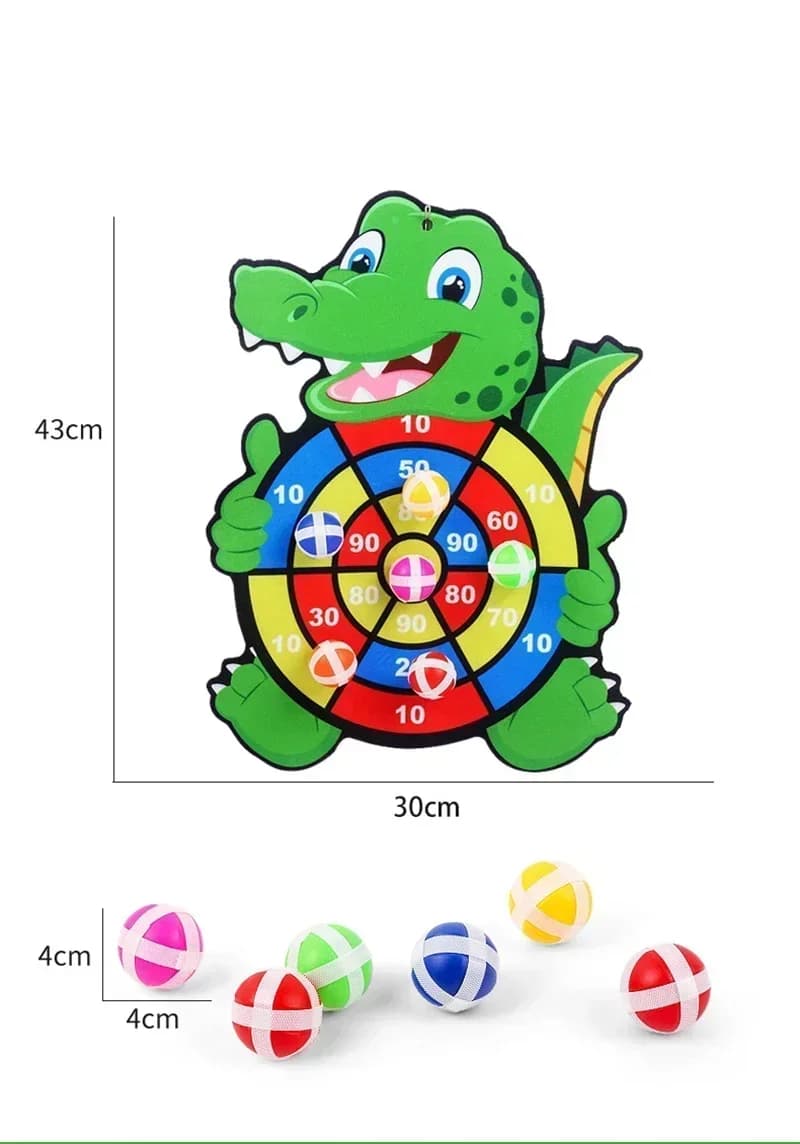 Sticky Ball Dart Board Game for Kids