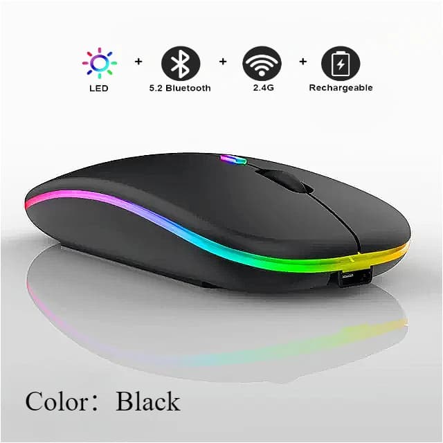 Wireless Bluetooth Rechargeable Gaming Mouse