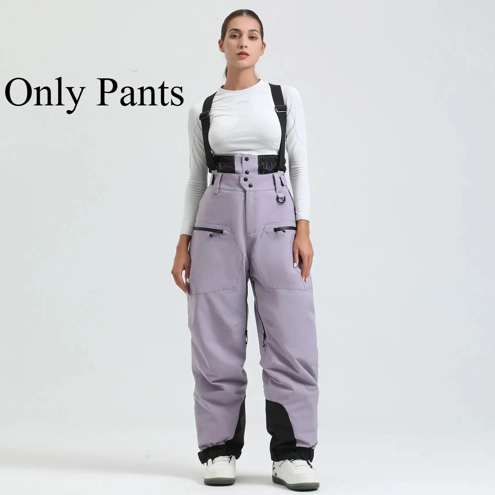 Women's Windproof Waterproof Snow Pants