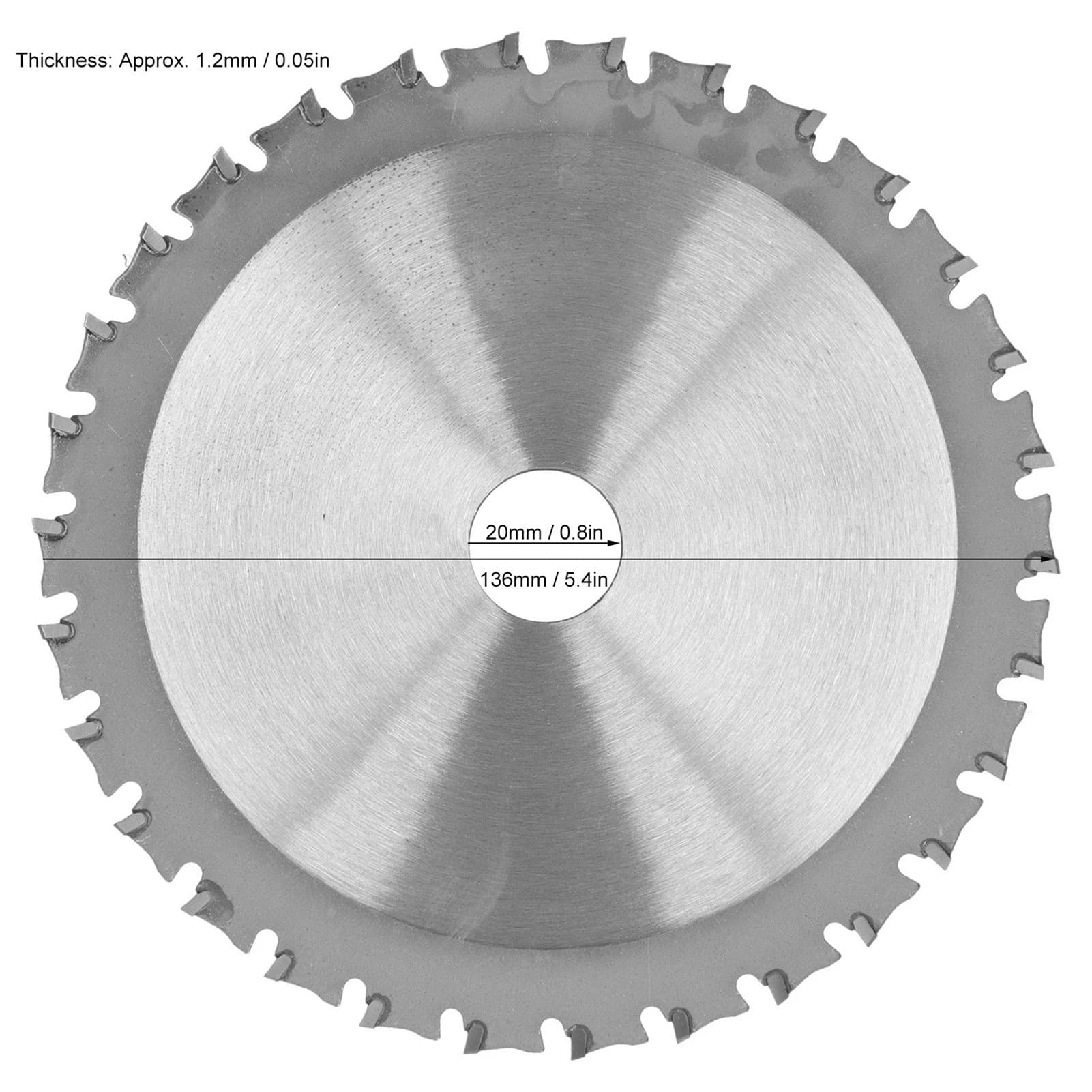 Metal Cutting Circular Saw Blade 136mm