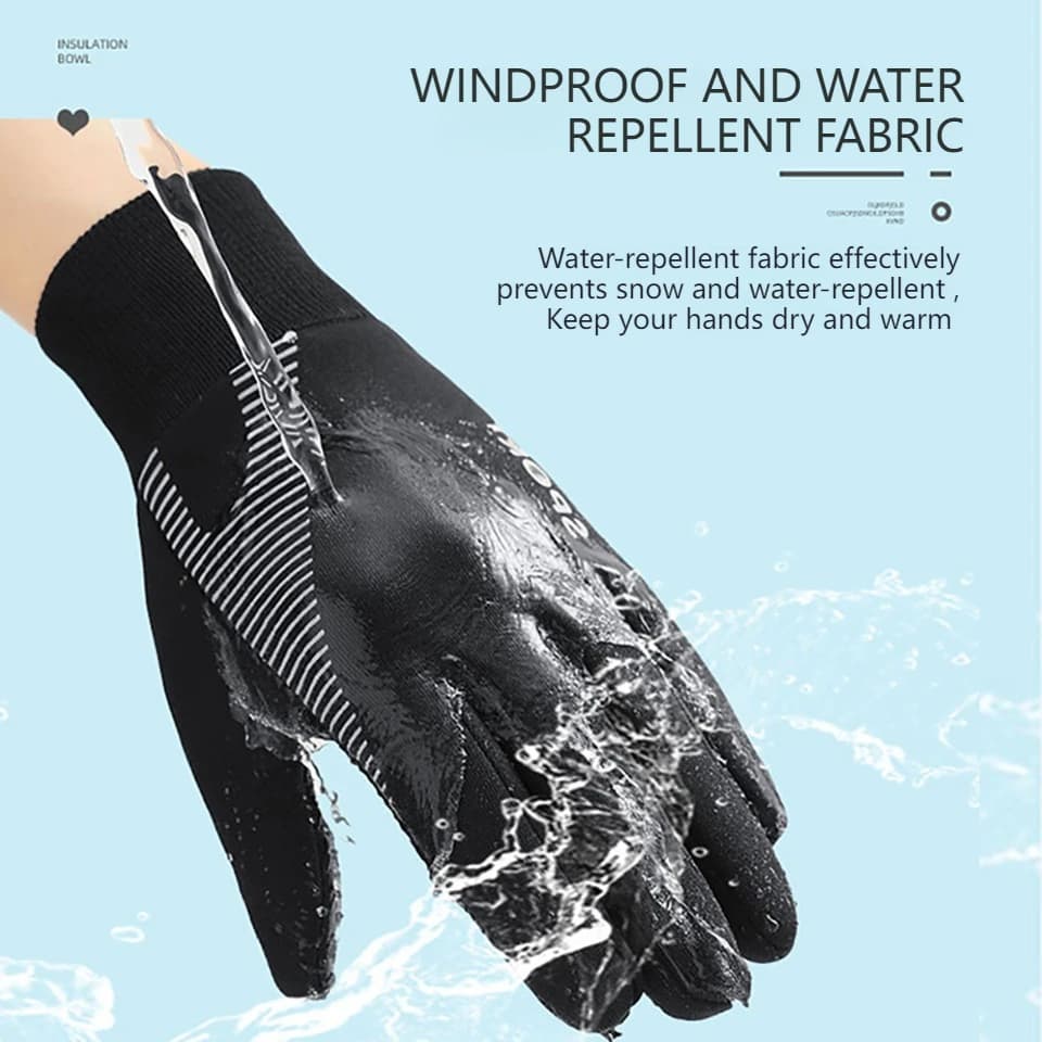 Kids Winter Water-Resistant Sports Gloves