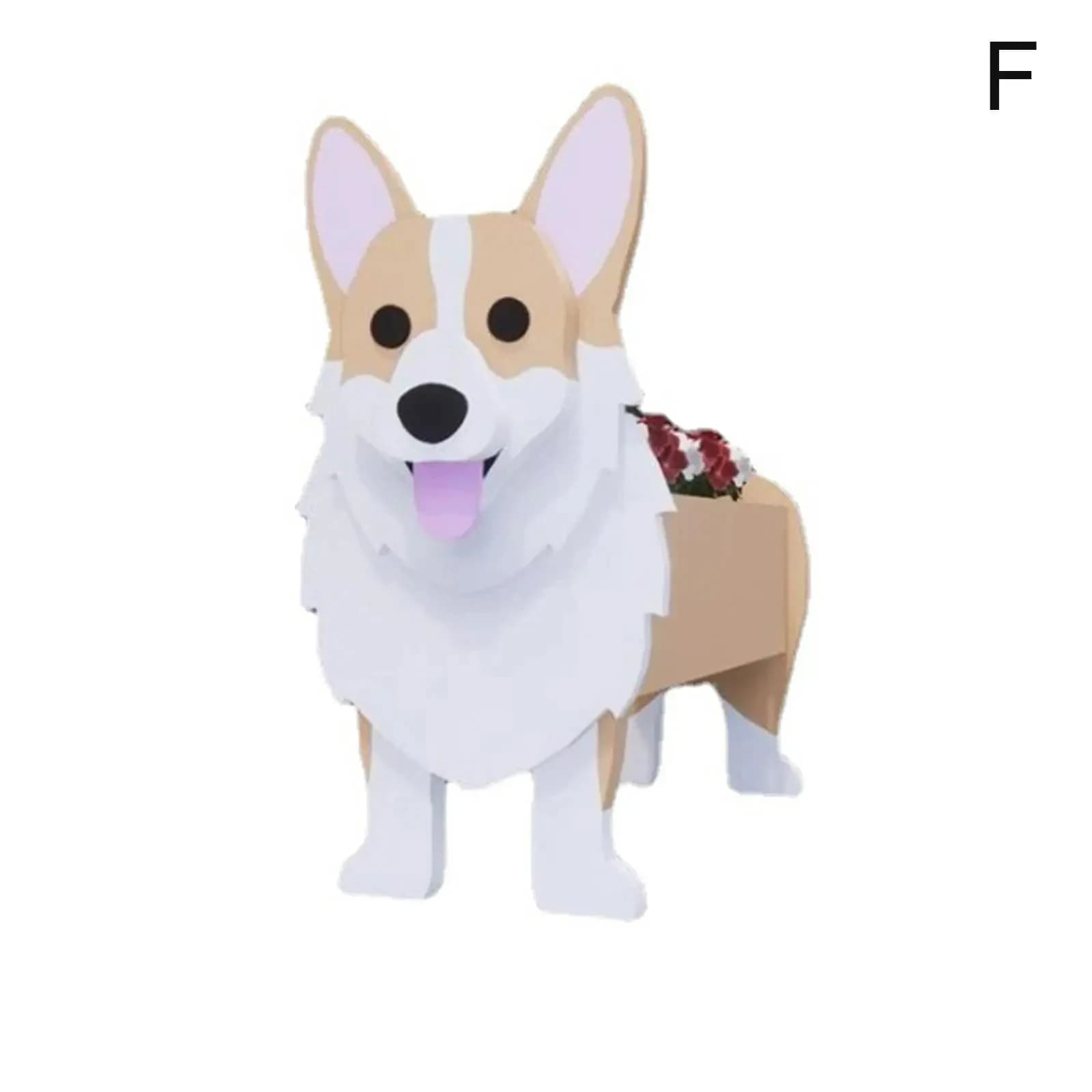 Cute Animal Dog Flower Planter Pot