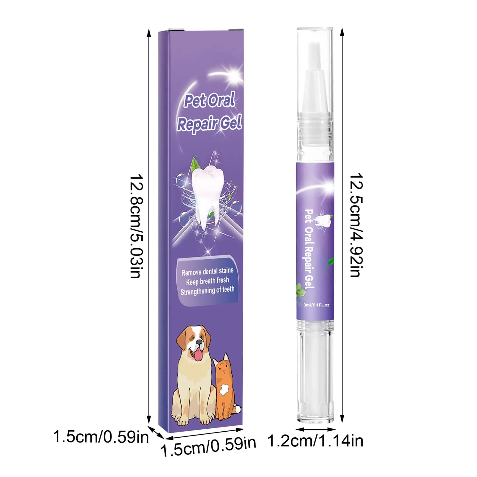 Pet Oral Care Gel Tartar Remover