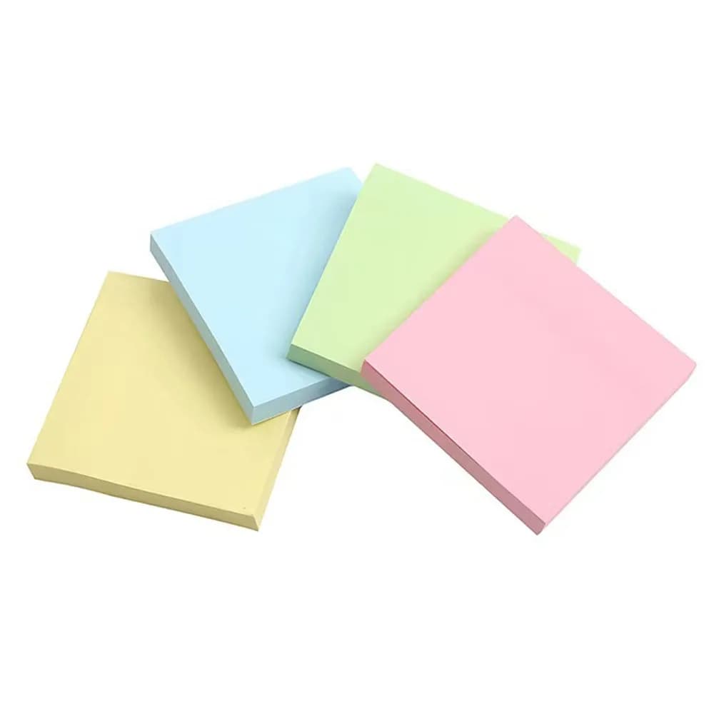 Sticky Notes 4-Color Self-Stick Pads