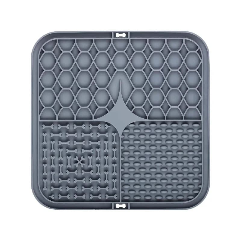 Pet Lick Silicone Mat Dogs Pet Slow Food Plate for Dog Bathing Distraction Silicone Dog Sucker Food Training Dog Feeder Supplies