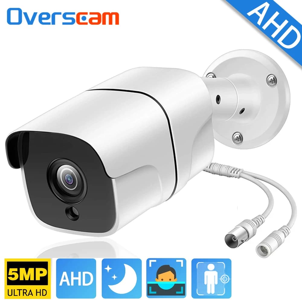 5MP AHD Infrared Surveillance Camera with Night Vision