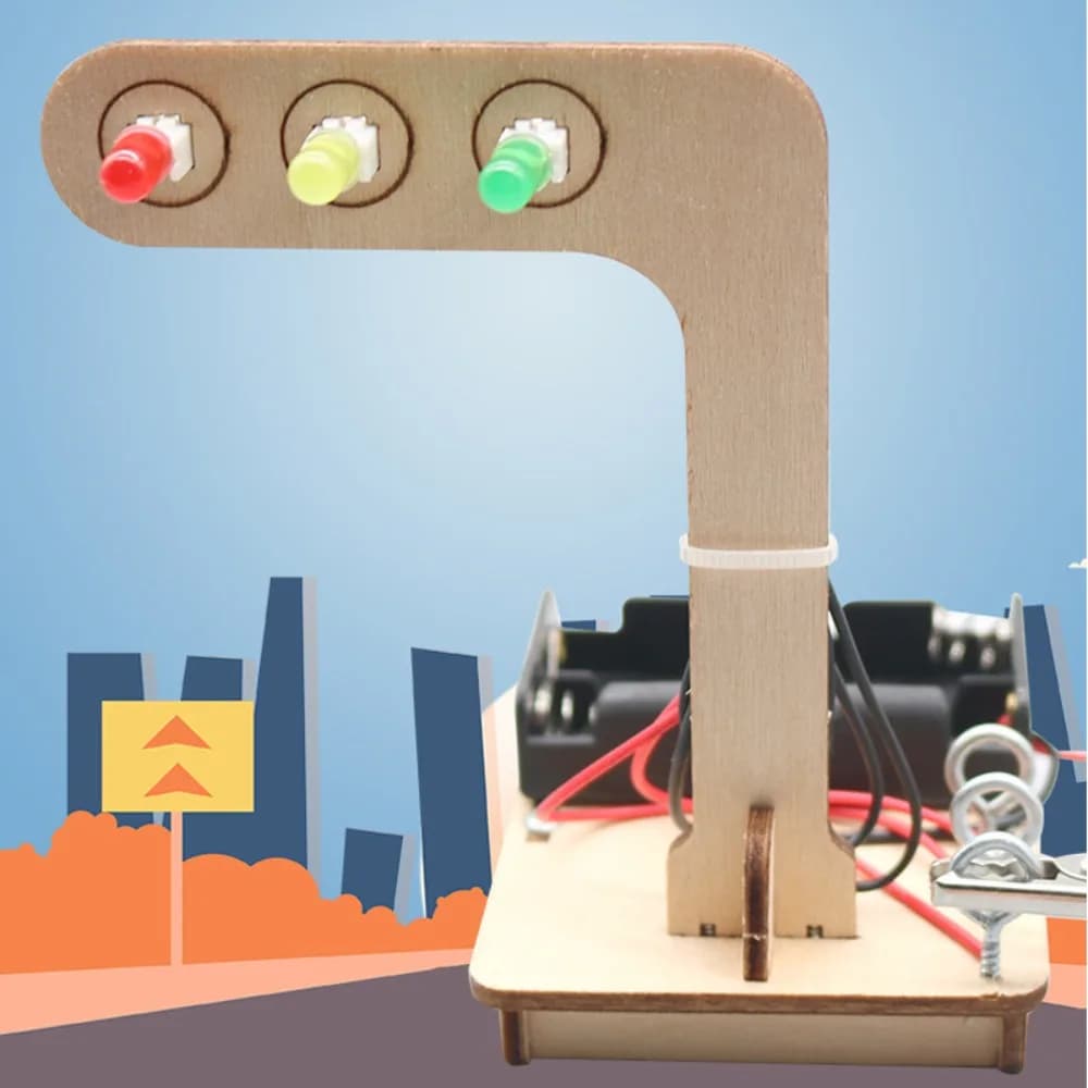 Toys for children robot science Creative Inventions Motor Ability Of Children Active Thinking DIY Electronic Kit Technology Toys
