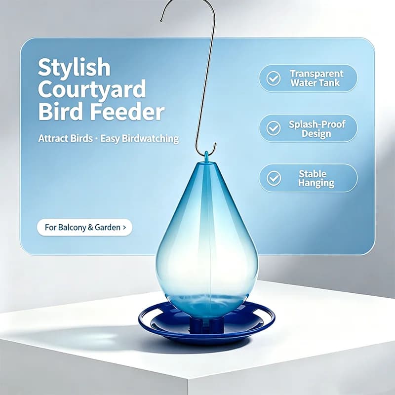 Hanging Bird Water Feeder