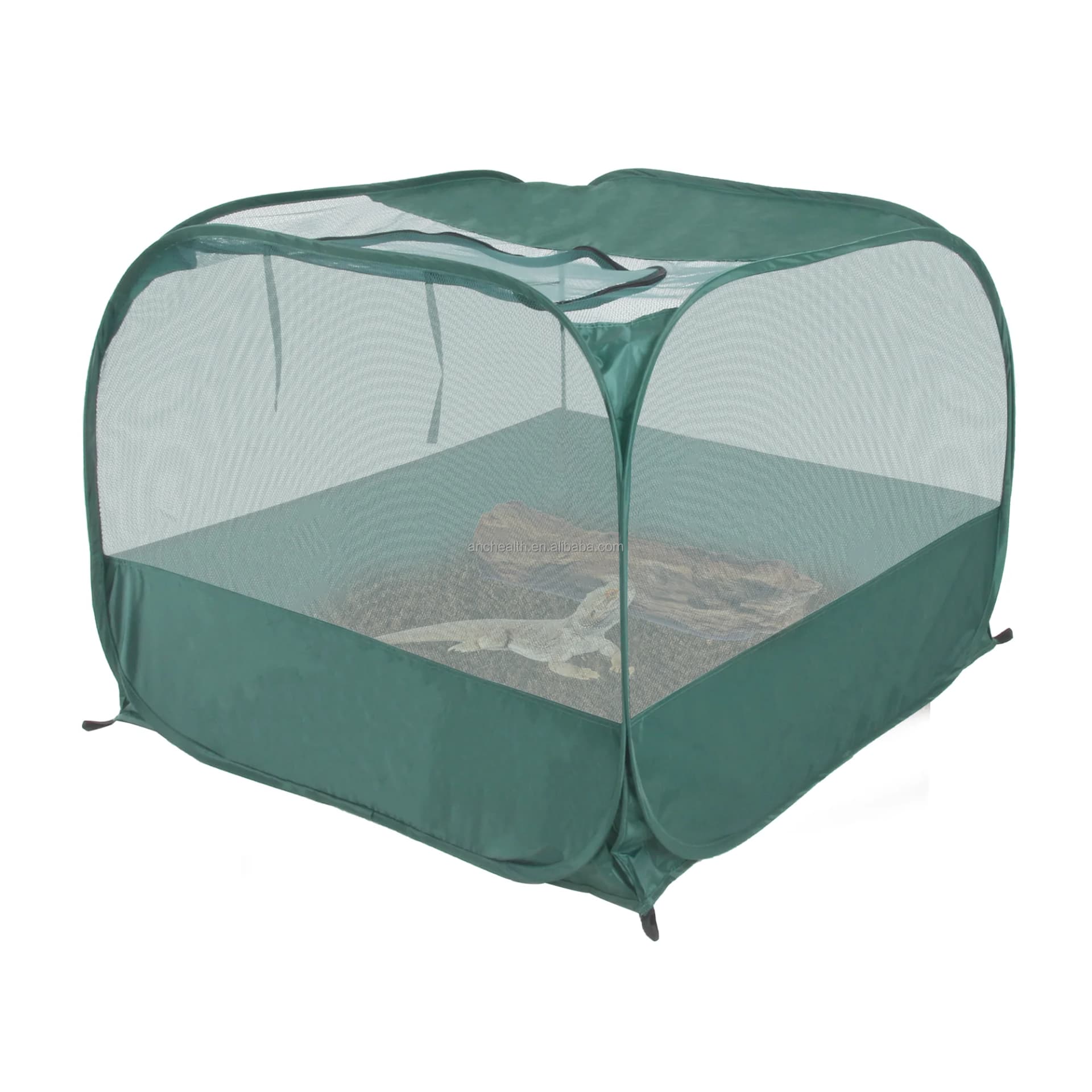 Portable Foldable Pet Playpen Pop-Up Breathable Mesh Small Animal Cage for Indoor Outdoor Use for Lizards Cats Chickens Rabbits