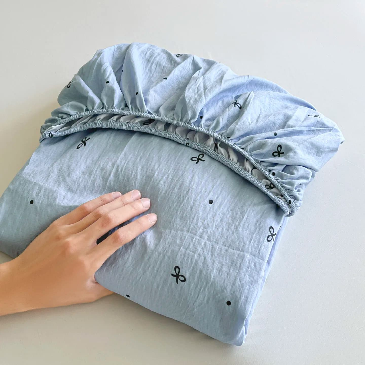 Double Bed Fitted Sheet Set with Pillowcases