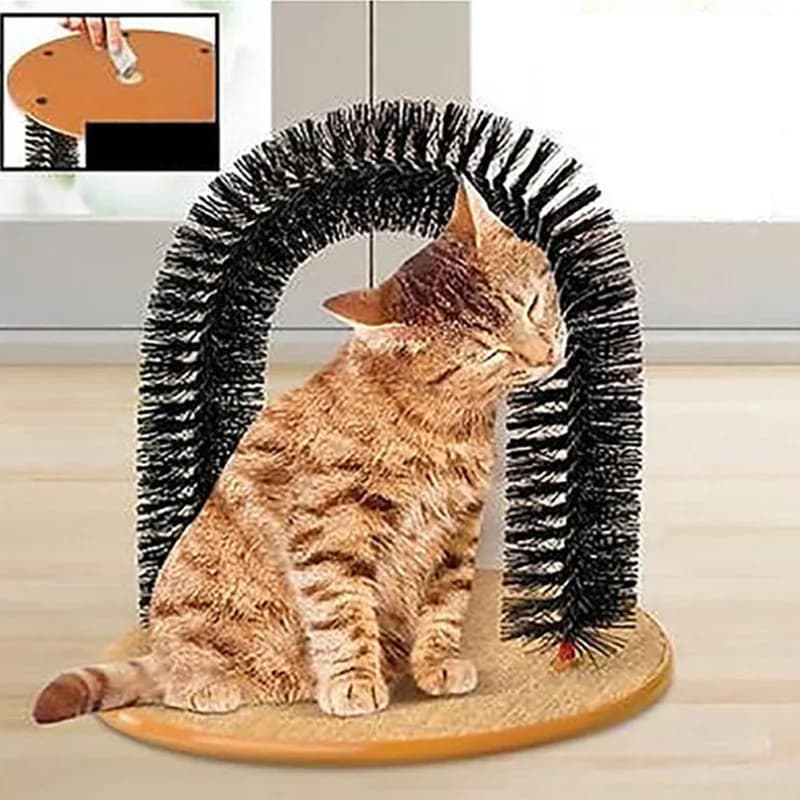 Cat grooming brush Hair Scratcher Cat scratching toy, pet supplies, dog arch, sturdy