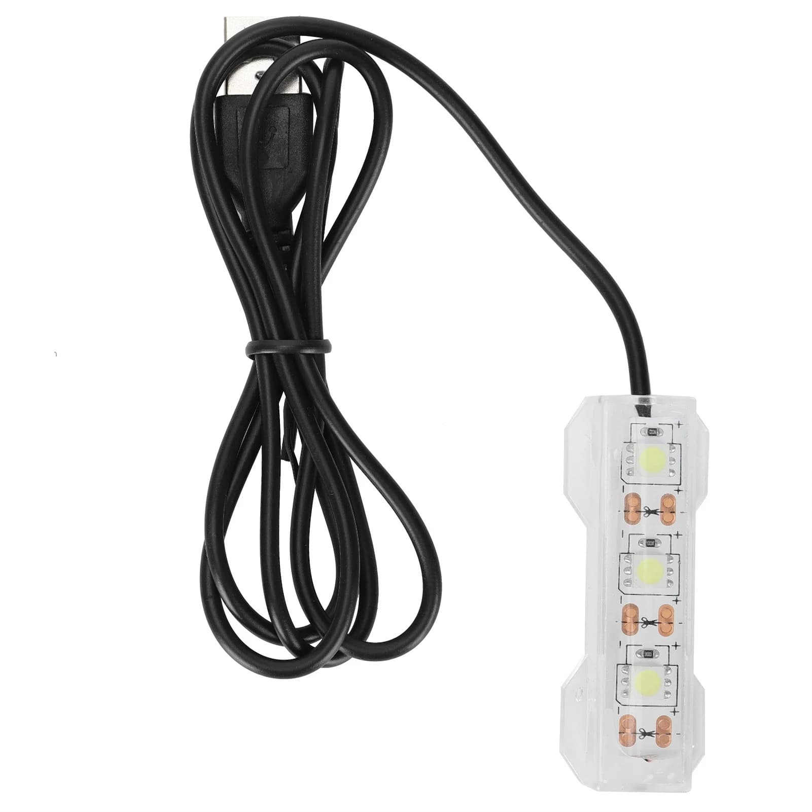 Aquarium Decoration Light Fish  LED Lamp Small Aquarium Water Plant Light Desktop Fish  Mini Decoration Soft LED Lamp