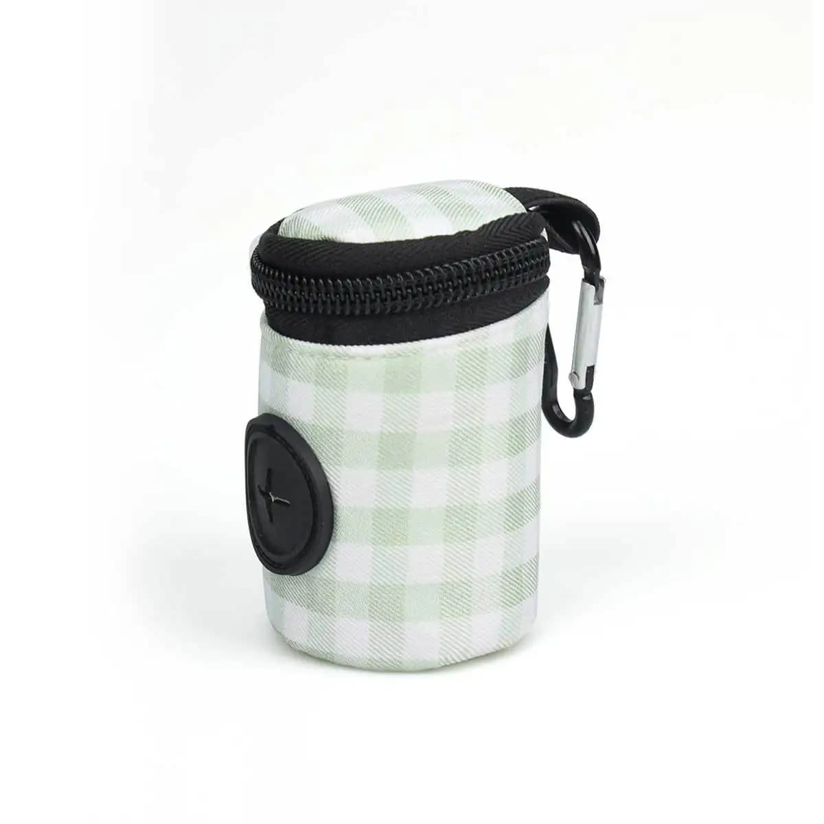 Checkered Pet Waste Bag Holder
