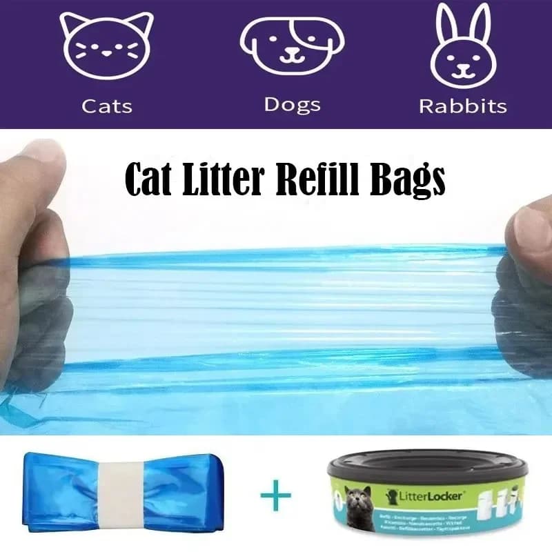 Antibacterial Deodorizing Litter Box Liners