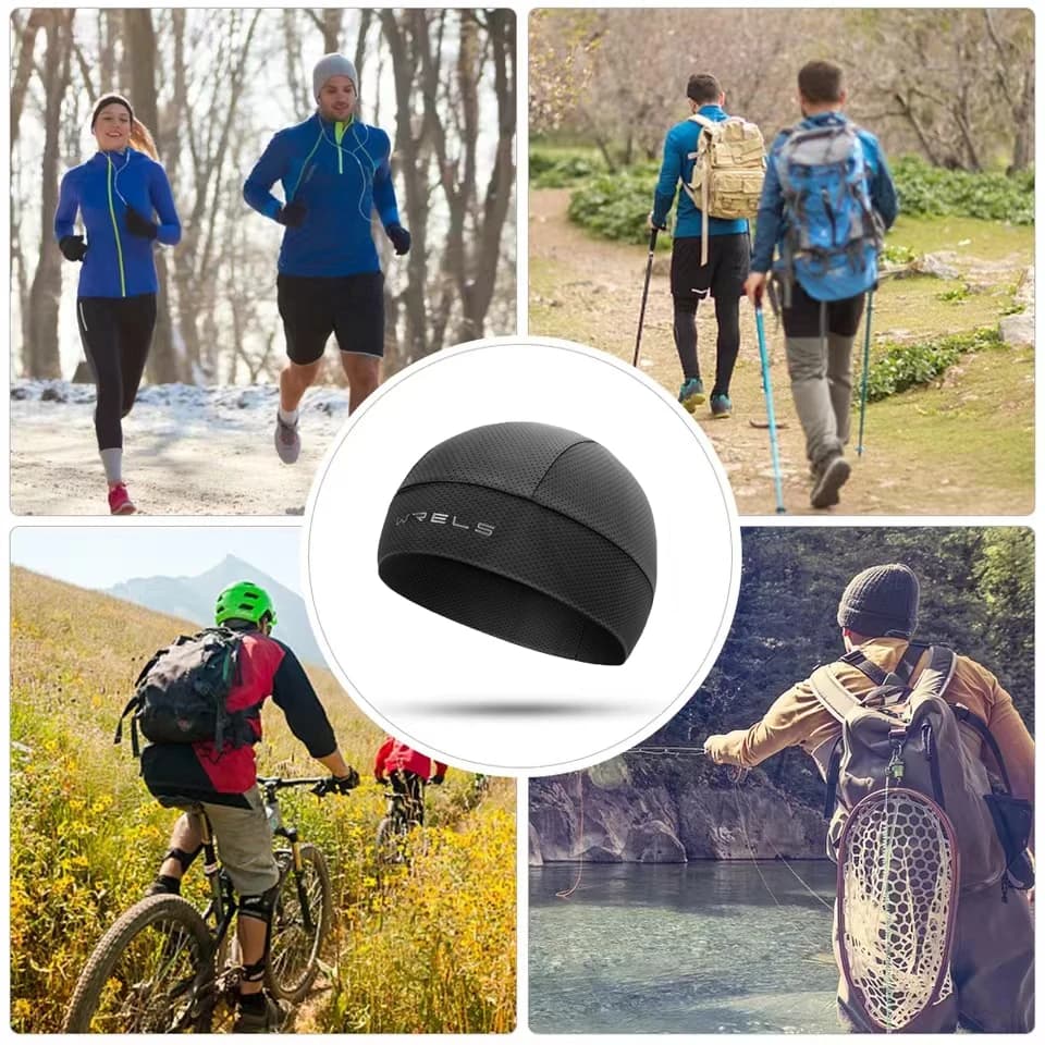 Breathable Cycling Cap with Moisture Wicking