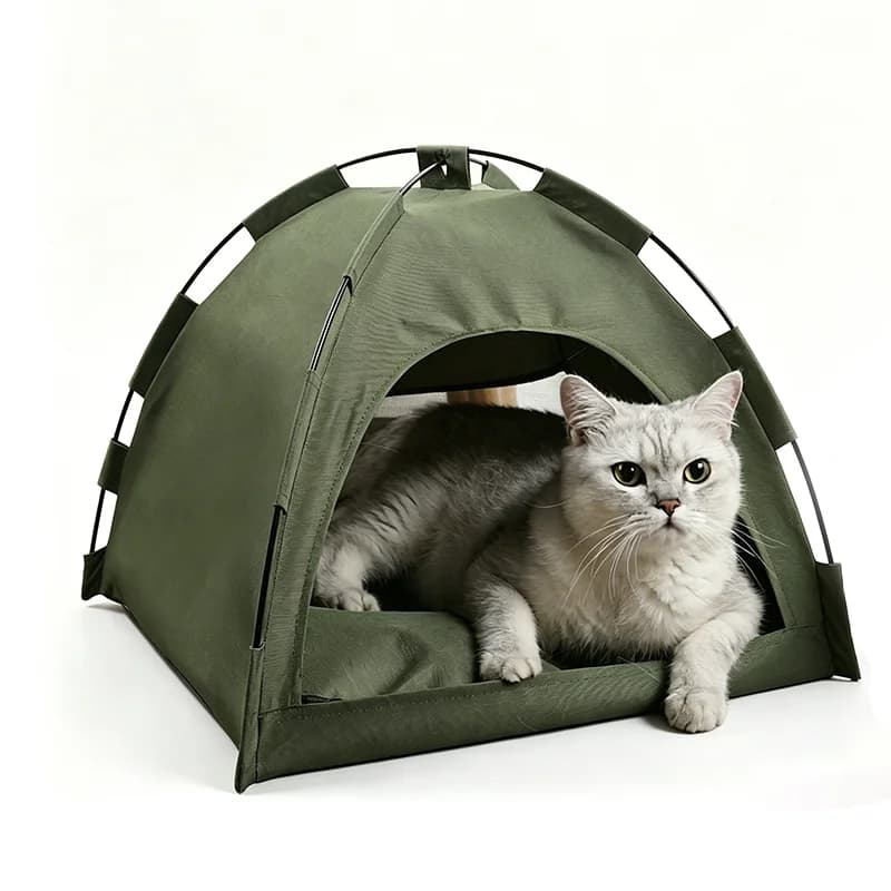 Folding Pet Tent Bed