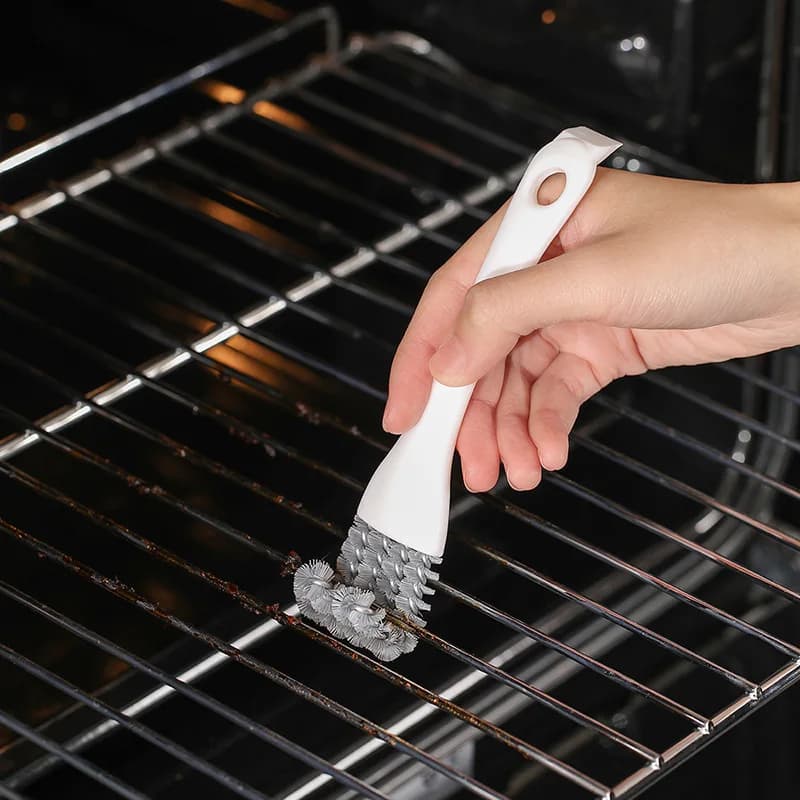 Long Handle Pet Cage Cleaning Brush