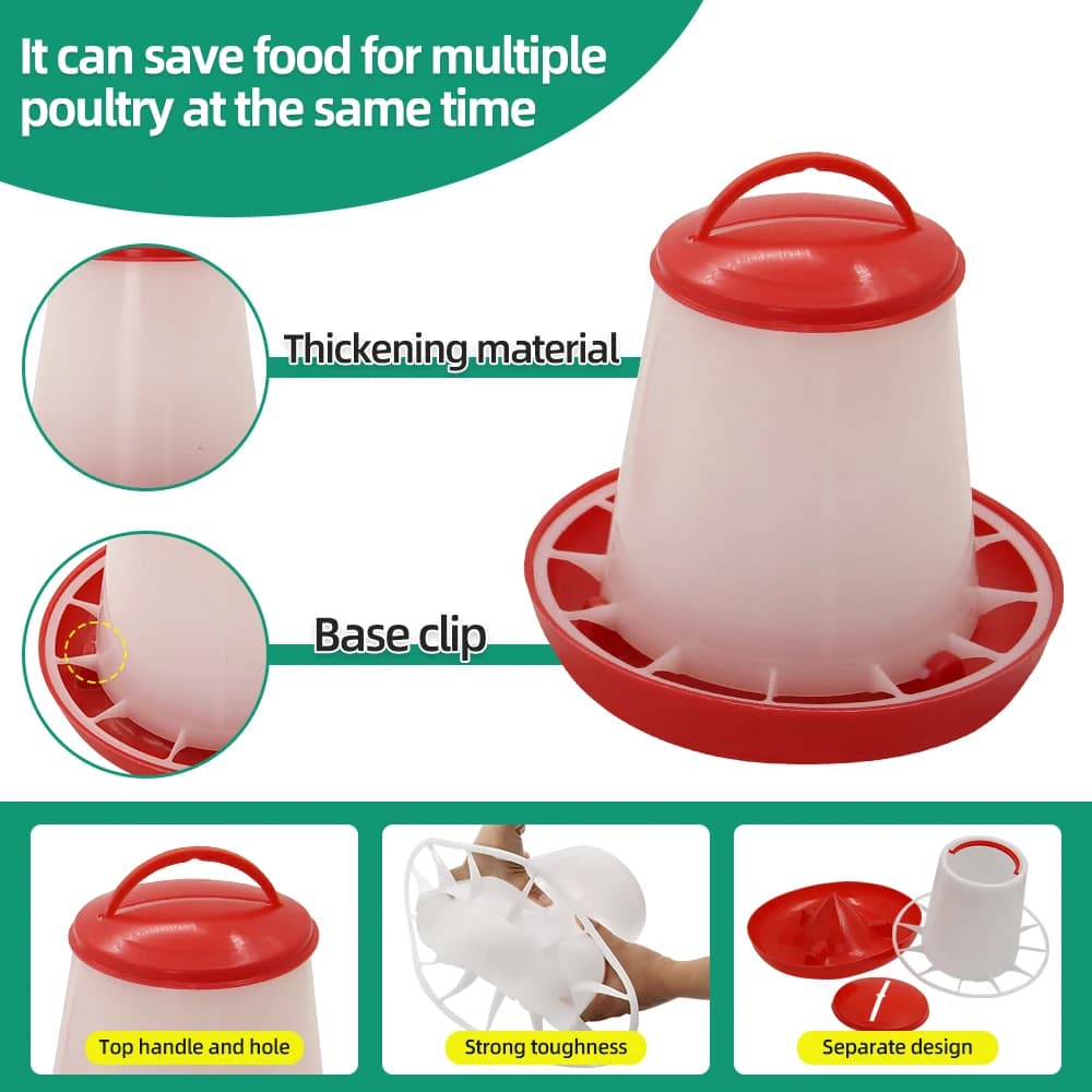 Chicken Feeder and Waterer Set