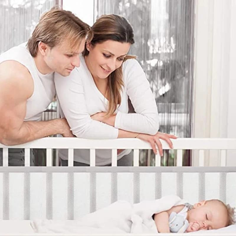 Bumper for Baby Bed Fence Cot Bumpers Bedding Accessories Child Room Decor Infant Knot Design Newborn Crib Cribs boys girls