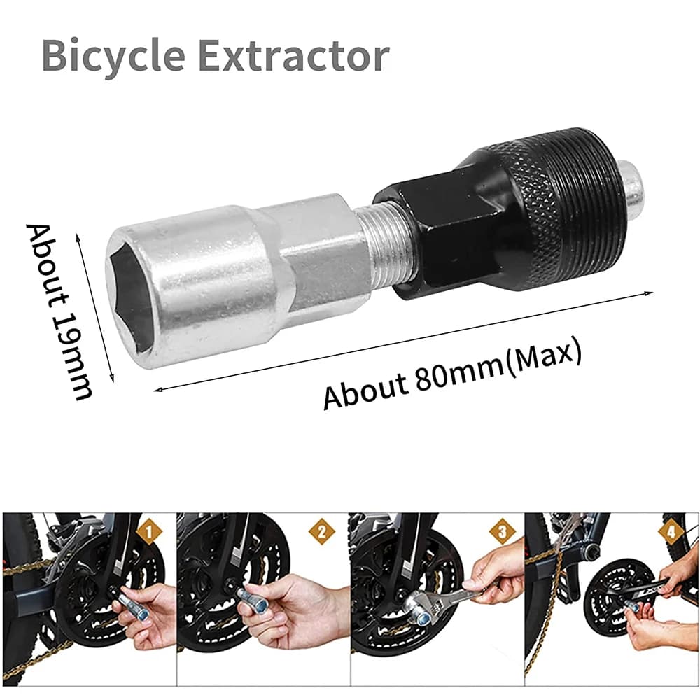 Bike Repair Tool Kit with Chain Breaker and Crank Puller