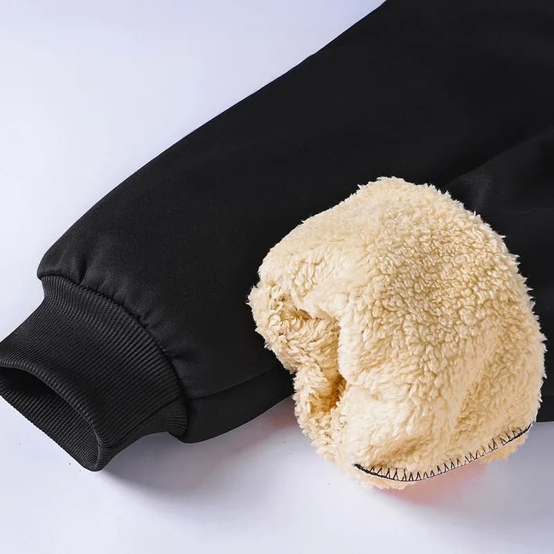 Men's Fleece-Lined Winter Sweatpants