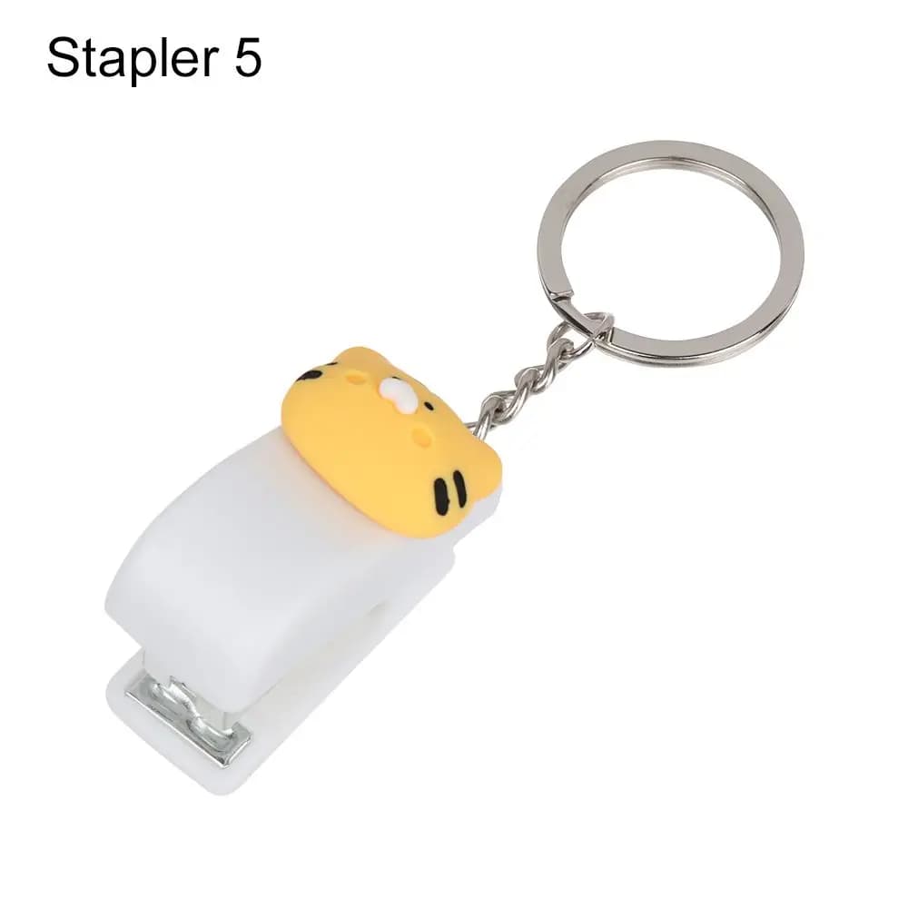 Mini Stapler with Document Clips and Paper Clips Set