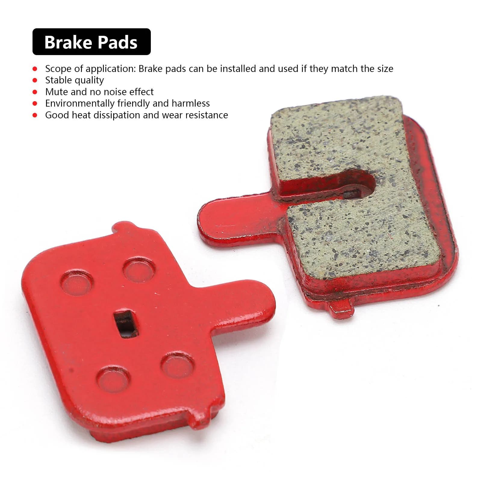 Disc Brake Pads for Bicycles and E-Bikes
