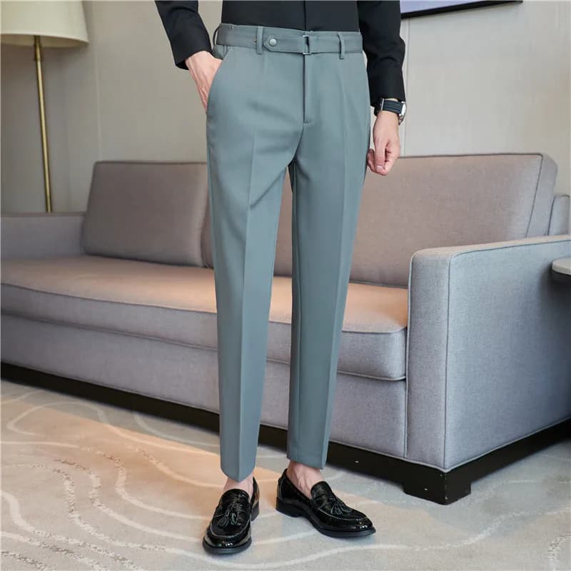 Men's Pinstripe Dress Pants