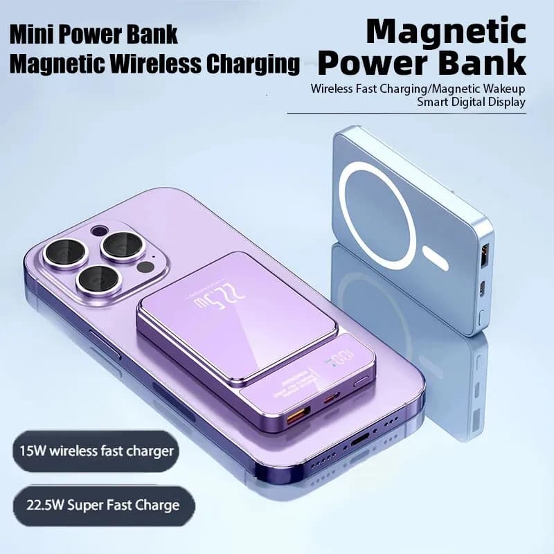 10000mAh Magnetic Wireless Power Bank
