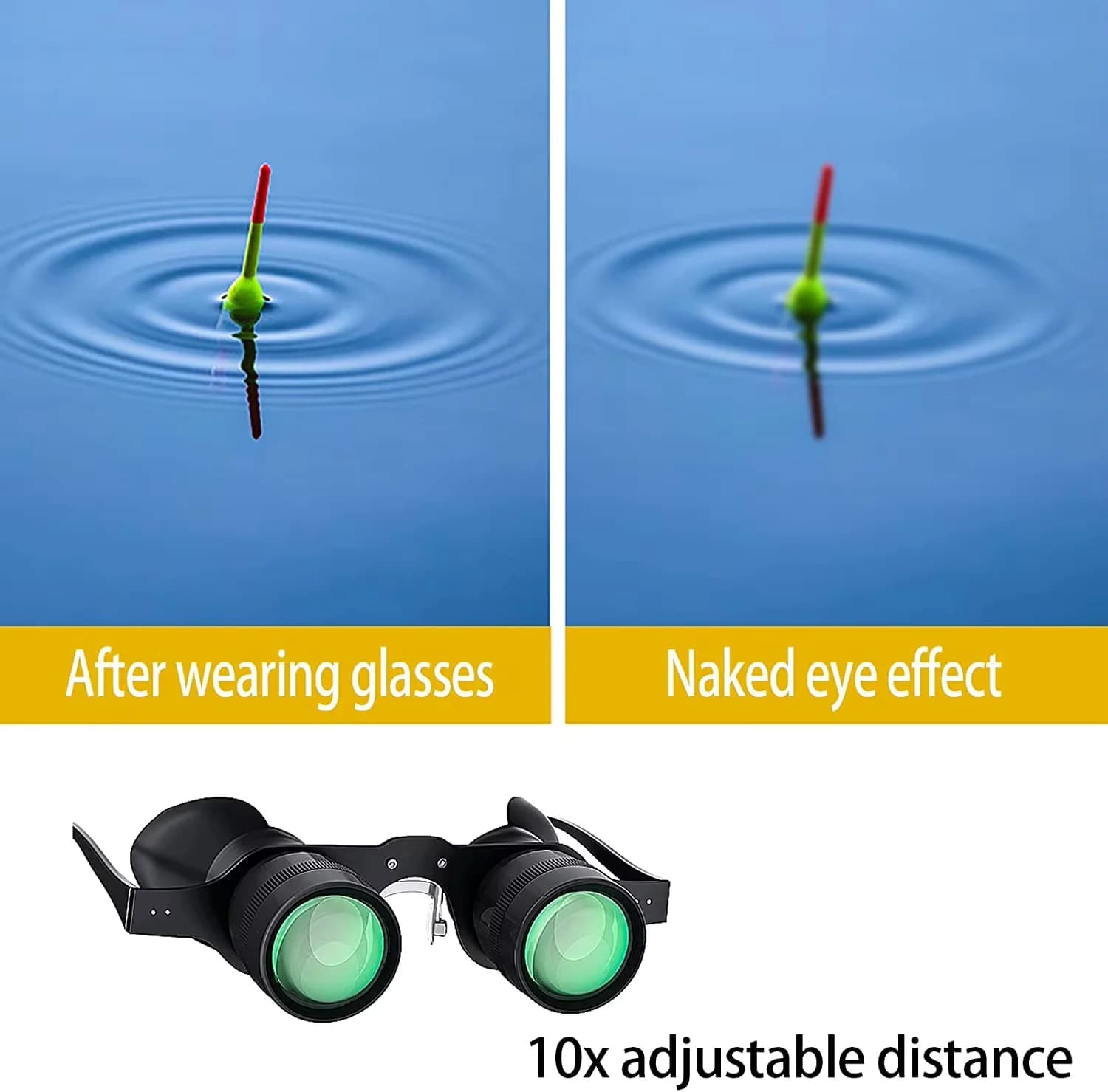Fishing Binoculars HD Portable Telescope