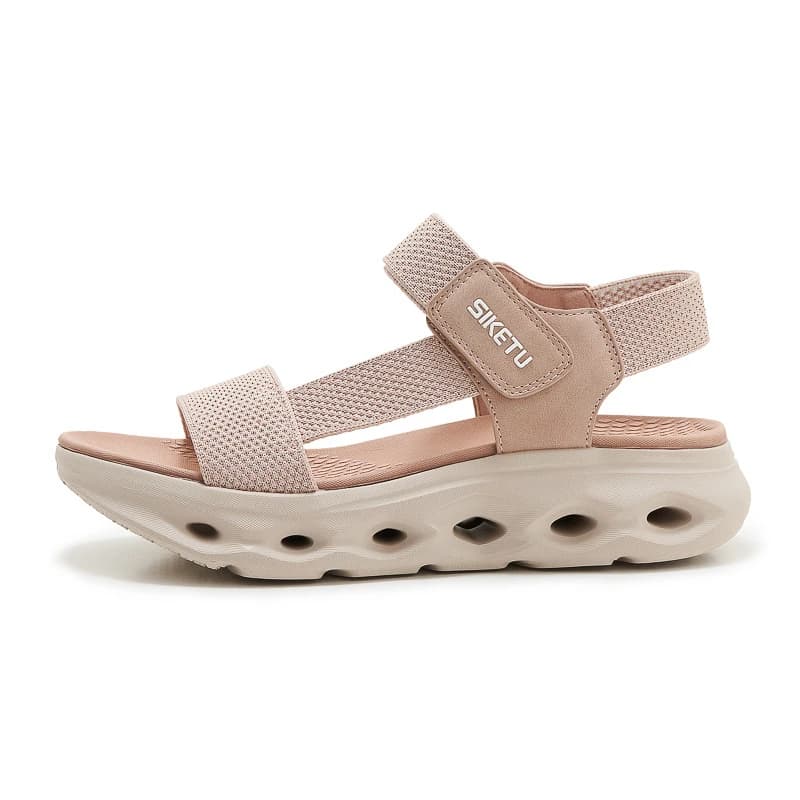 Comfort Walking Sandals with Velcro Buckle